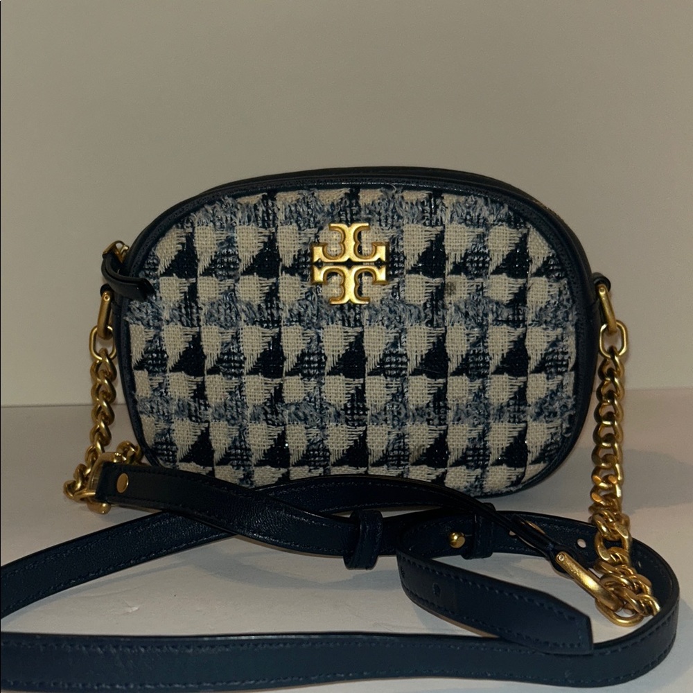 Tory Burch Black and Gold Crossbody Bag - Picture 1 of 1